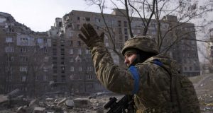 Russian airstrike hits base in western Ukraine kills 35 several injured.