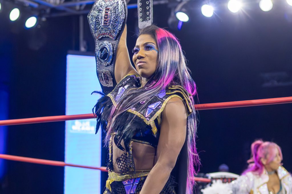 Athena Retains Title at ROHs Death Before Dishonor Event