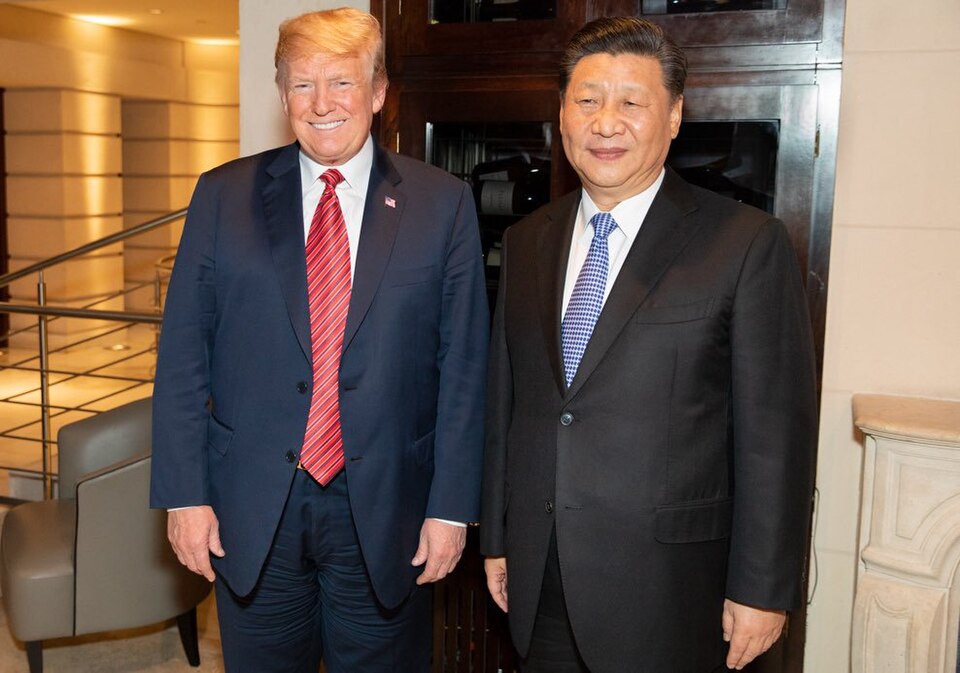Donald Trump Xi Jinping